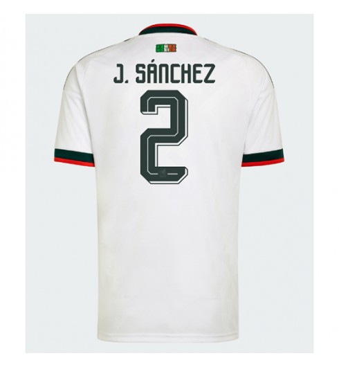Mexiko Jorge Sanchez #2 Venkovní Dres MS 2026 Krátký Rukáv Mexiko Jorge Sanchez #2 Venkovní Dres MS 2026 Krátký Rukáv